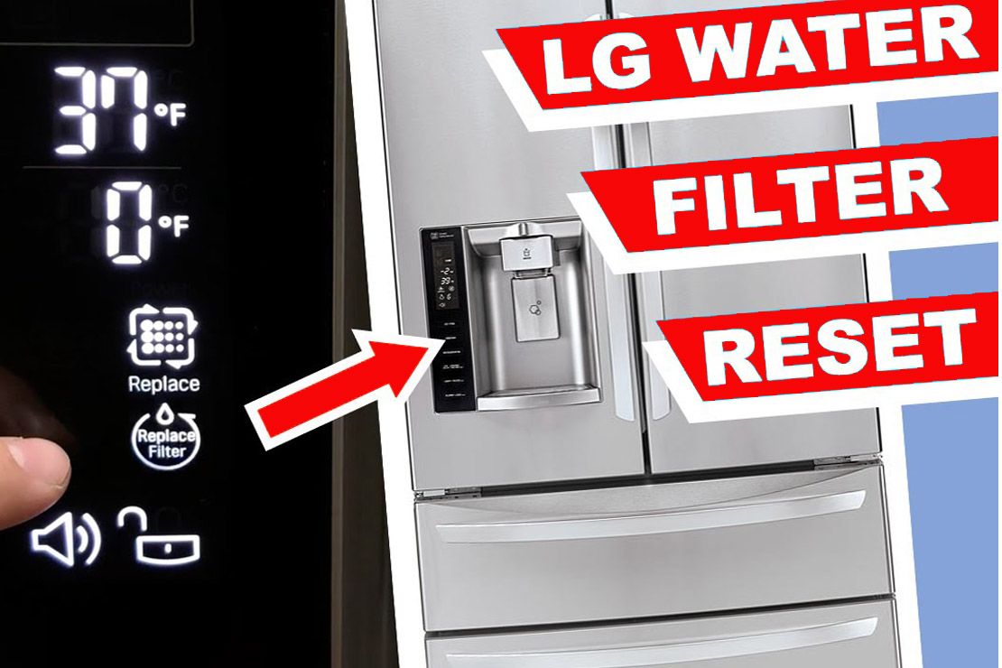 How to Reset LG Refrigerator Water Filter | Guessbest.com